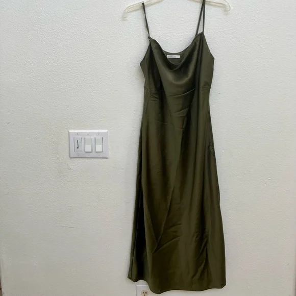 neon yellow green dress Keisha Maxi Bridesmaid Dress main image 0